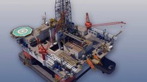 Oil and Gas - 3D Animation - Drilling Rig