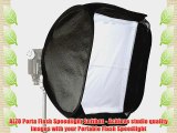 ALZO Porta Flash Speedlight Softbox - Achieve studio quality images with your Portable Flash