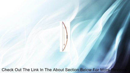 Archery Long Bow 48"Native American "Scout" Leather Handle Review