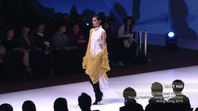 MATT HUI Ex-Winners' Parade Young Fashion Designers' Contest 2015 Hong Kong