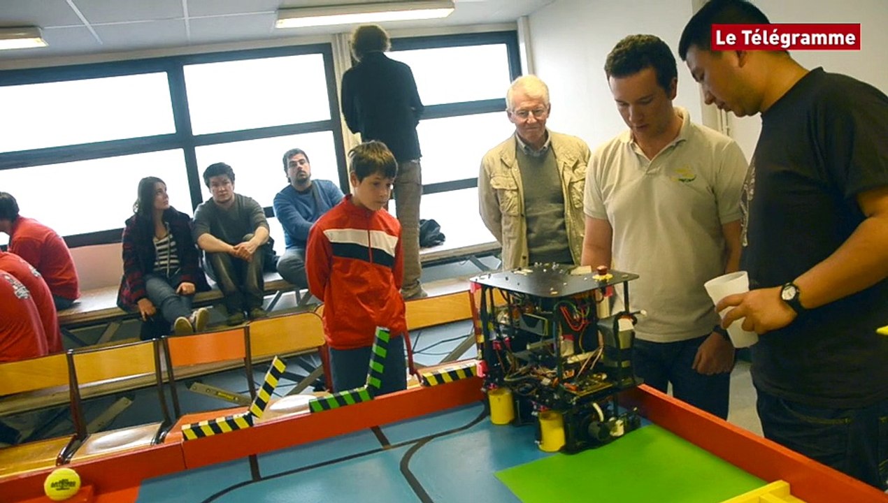 Lannion. La Coupe de Bretagne de robotique  à l'ENSSAT