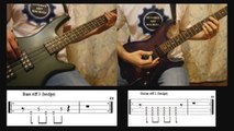 1) Rammstein - Ich Will (Bass & Guitar lesson   TAB)