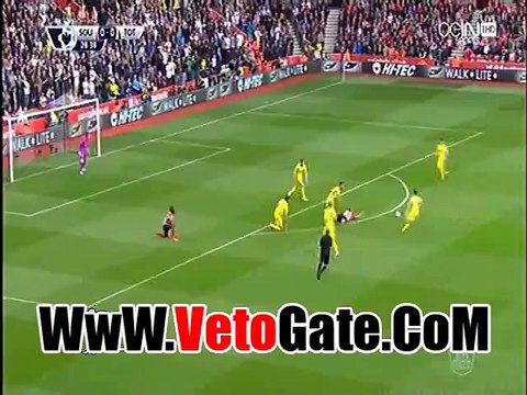 بيلى يتقدم بالهدف الاول ساوثهامتون فى مرمى توتنهام