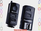 Aputure 120m 16 Channel Wireless Flash Trigger Transmitter   Receiver for Canon EOS