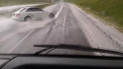 Kaza Anı Kameraya Yansıdı