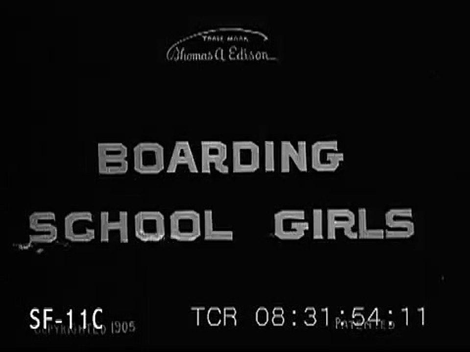 Boarding School Girls At Coney Island 1905