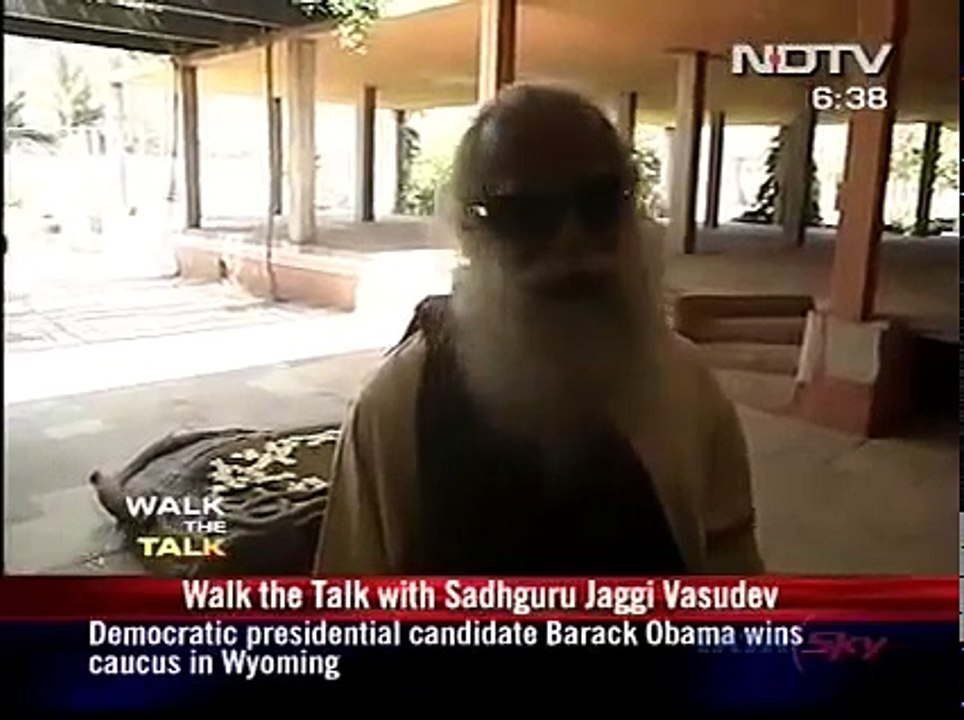 Isha Foundation: "Walk the Talk with Sadhguru Jaggi Vasudev" -  NDTV