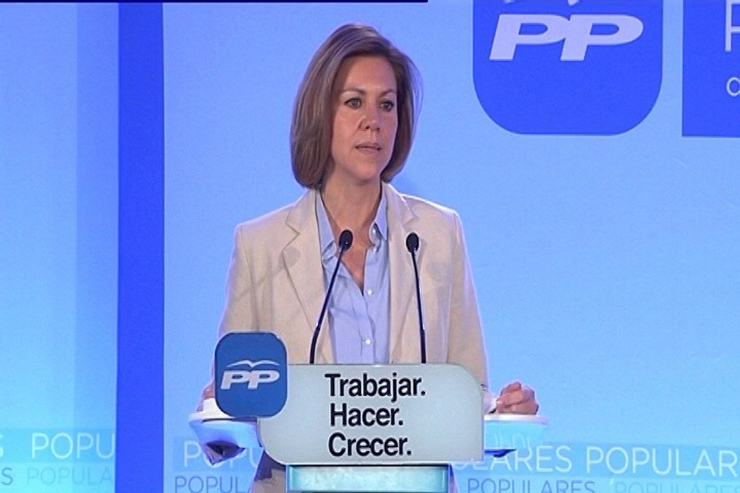 Cospedal defiende que PP "cree en una nación solidaria"