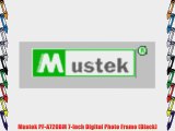 Mustek PF-A720BM 7-Inch Digital Photo Frame (Black)
