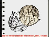 Glow 52 Circular Collapsible Disc Reflector Silver / Soft Gold