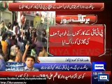 Dunya News-PTI, PML-N candidates raise slogans against each other in Sialkot