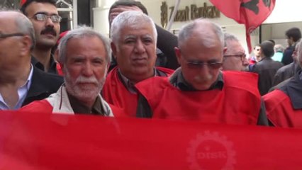 İstiklal Caddesi'nde 1 Mayıs Eylemi