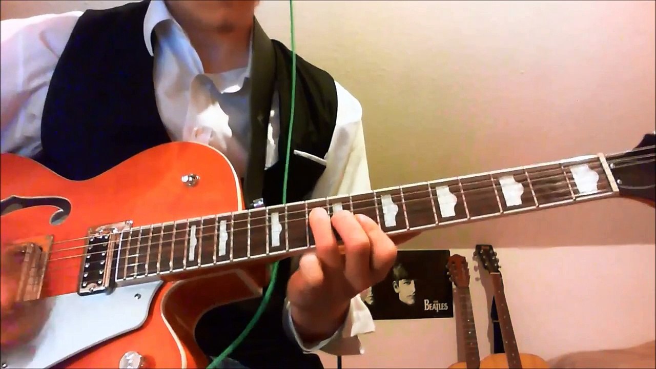 The Beatles - Honey Don't Lead Guitar Tutorial & Cover with Tabs