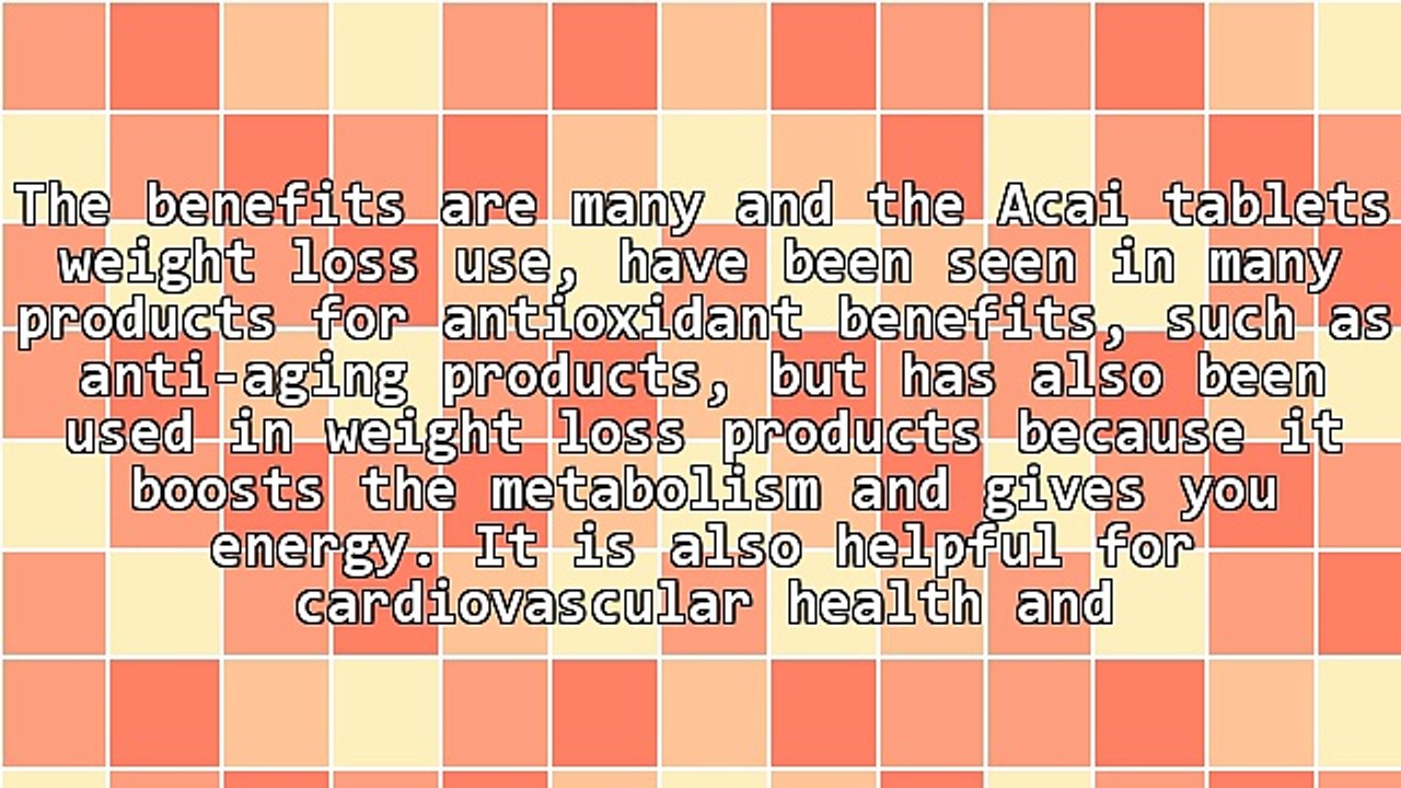 Limited Time Offer On How Acai Berry Tablets Can Be Archived.