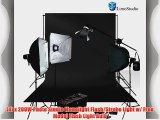 LimoStudio Photo Studio Four Monolight Strobe Flash BOOM Lighting Kit - (4) Studio Flash/Strobe