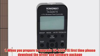 Youngnuo YN-622N-TX i-ttl Wireless Flash Controller Supporting the Use of Yn-622n i-ttl Wireless