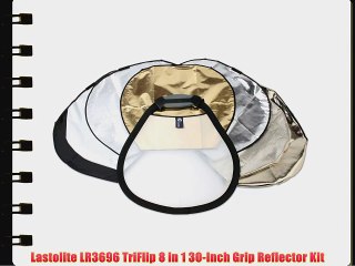 Lastolite by Manfrotto LR3696 TriFlip 8 in 1 Grip Reflector Kit 30 inch