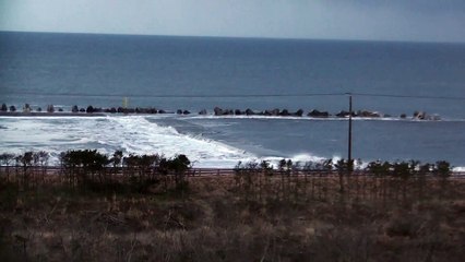 EARTHQUAKE  千葉県一宮海岸「DEEP SURF」前津波映像②JAPAN Earthquake_Tsunami