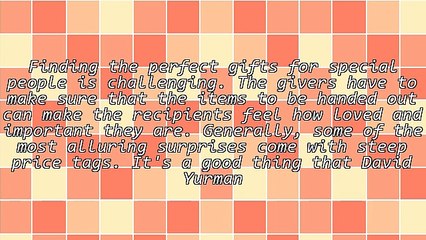 Stylish David Yurman Jewelry On Sale Makes Gift Buying Friendly To The Pocket