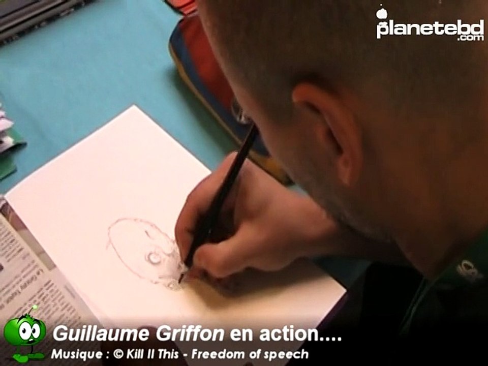 Guillaume Griffon en dédicace