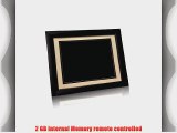 ViewLine 15 Digital Picture Frame Cherry Wood Color Wood Frame Multimedia 2 GB Memory