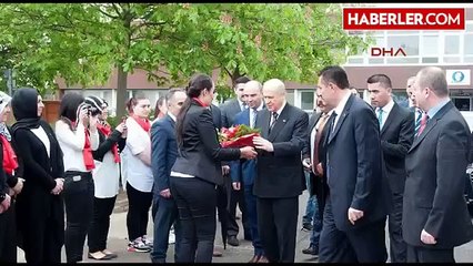 MHP Genel Başkanı Devlet Bahçeli, Frankfurt'ta