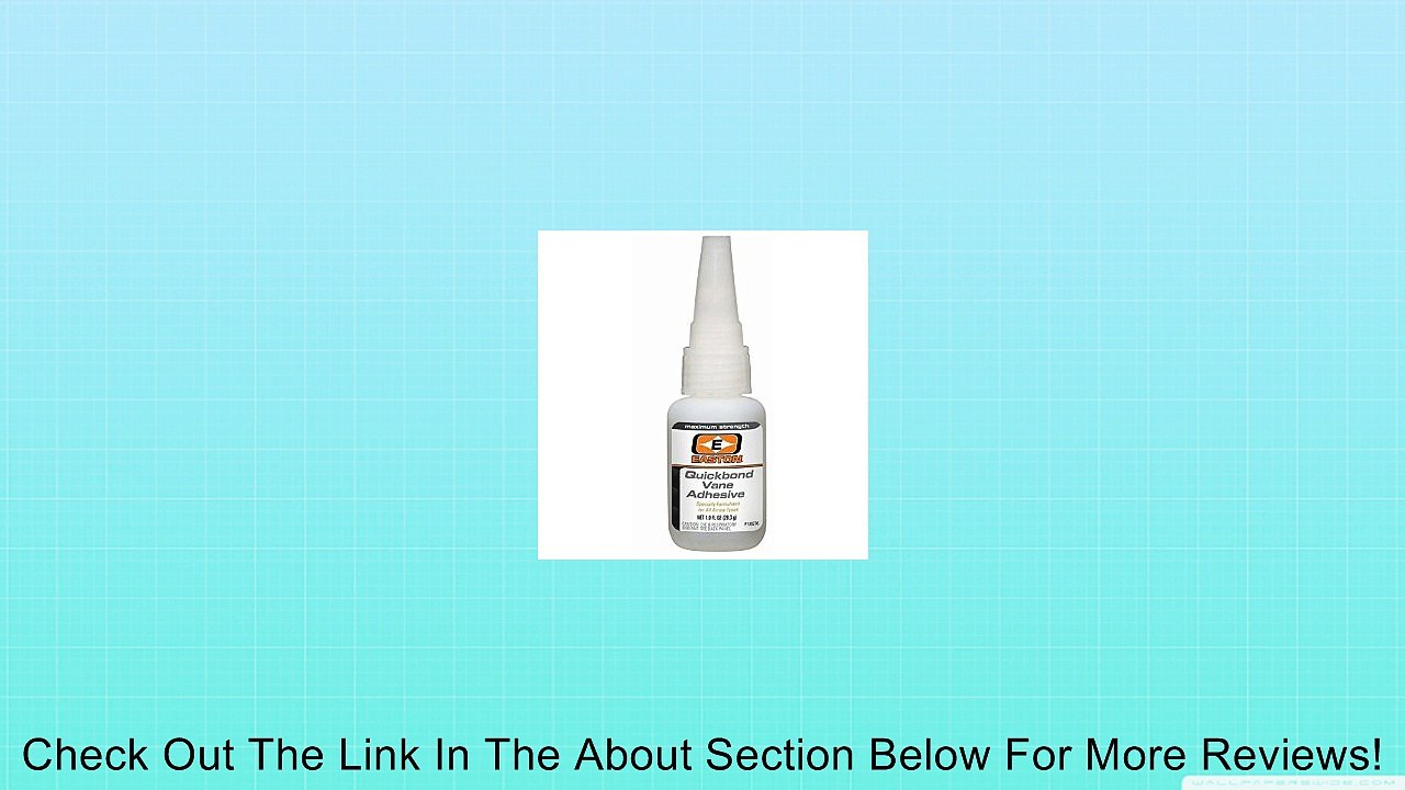 Easton Dr. Dougs Quickbond Vane Adhesive Review