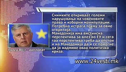 PITER FEJT ZA POLITICKATA KRIZA I PRISLUSKUVANJE   25 04
