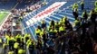 Paok fans fight with stewards in Abe Lenstra stadium(Heerenveen)