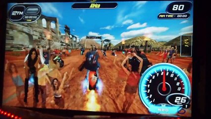 Sega Super bikes 2 Africa Track Arcade Coin Op Machine