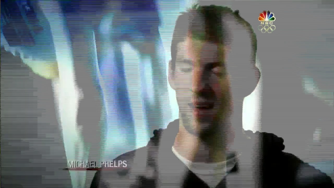 Michael Phelps 3rd Gold 2008 Beijing Olympics Swimming Men's 200m Freestyle