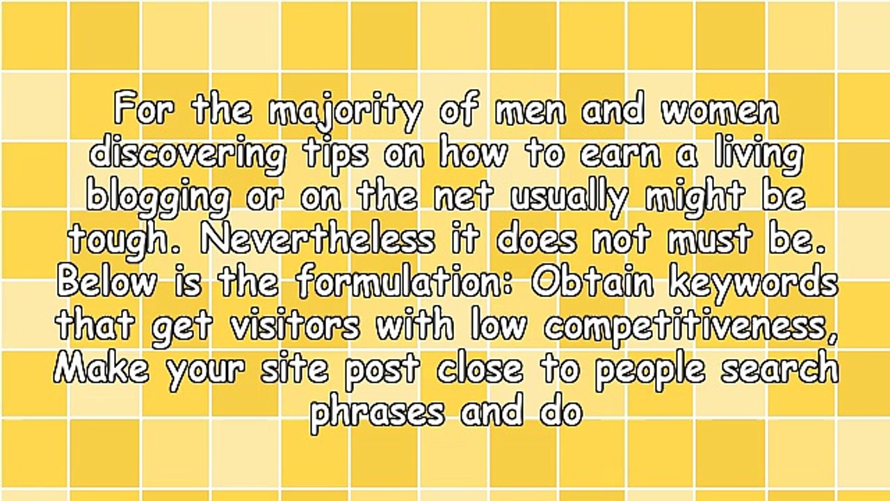 How You Can Earn Cash Running A Blog