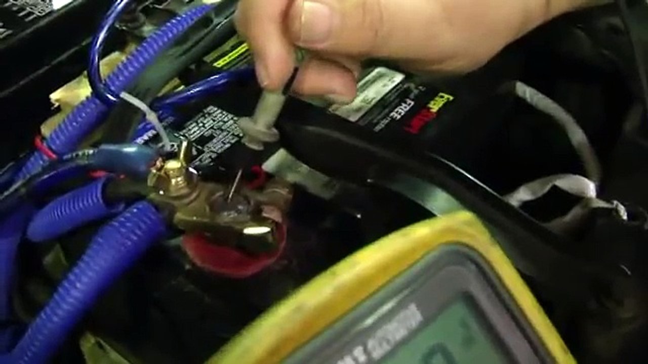 Starter Circuit Voltage Drop