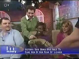 EXTREME PHOBIAS - MAURY - FEAR OF LIZARDS, FROGS - HYPNOTIST