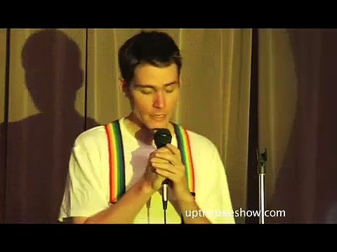 Arrogant stand-up comedian gets heckled.