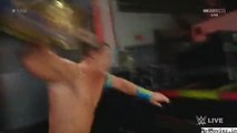 WWE Raw 20-04-2015 Rusev Attacks John Cena  With Iron Chane  Full Show 20th April 2015
