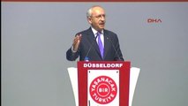Almanya - CHP Lideri Kemal Kılıçdaroğlu Düsseldorf'ta Konuştu 6