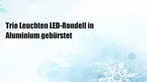 Trio Leuchten LED-Rondell in Aluminium gebürstet