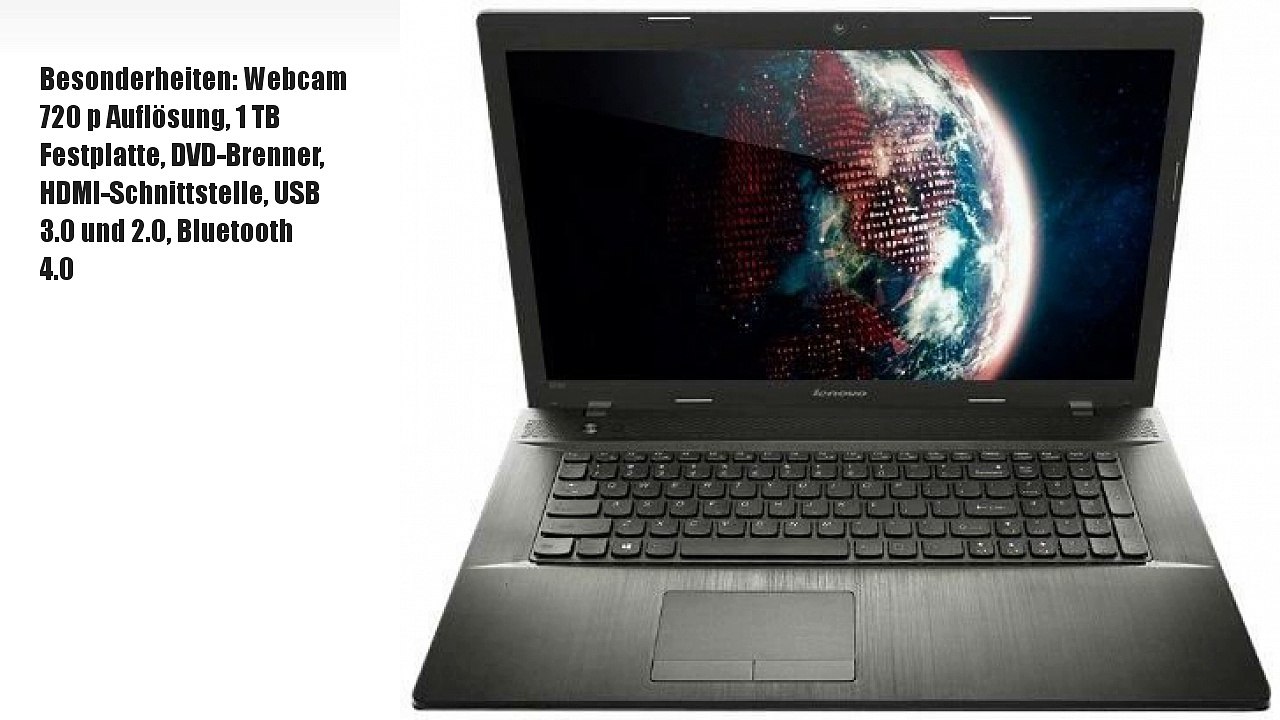 Lenovo G700 43,9 cm (17,3 Zoll HD LED) Notebook (Intel