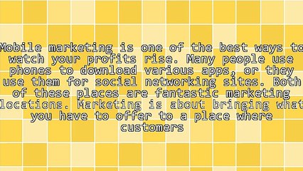 Ways To Boost Response With Mobile Marketing