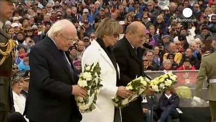 Ceremonias y muestras de unidad en el centenario de la batalla de Galípoli
