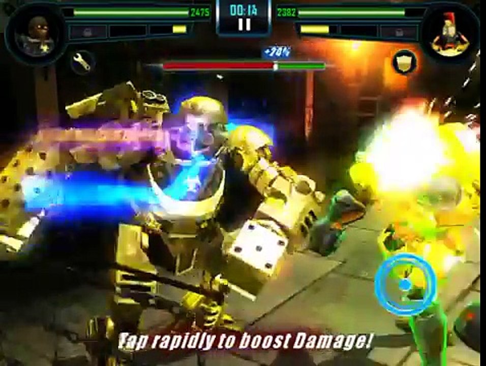 [Real Steel World Robot Boxing] Bio War vs Midas, Super fight