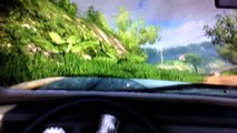 Crazy girl trys to drive car on far cry 3 (funny moments)