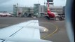 KLM Fokker 70 Full Taxi & Take Off (good engine sound)