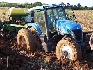 tractors stuck and troubled