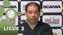 Conférence de presse Angers SCO - AC Ajaccio (1-0) : Stéphane MOULIN (SCO) - Olivier PANTALONI (ACAJ) - 2014/2015