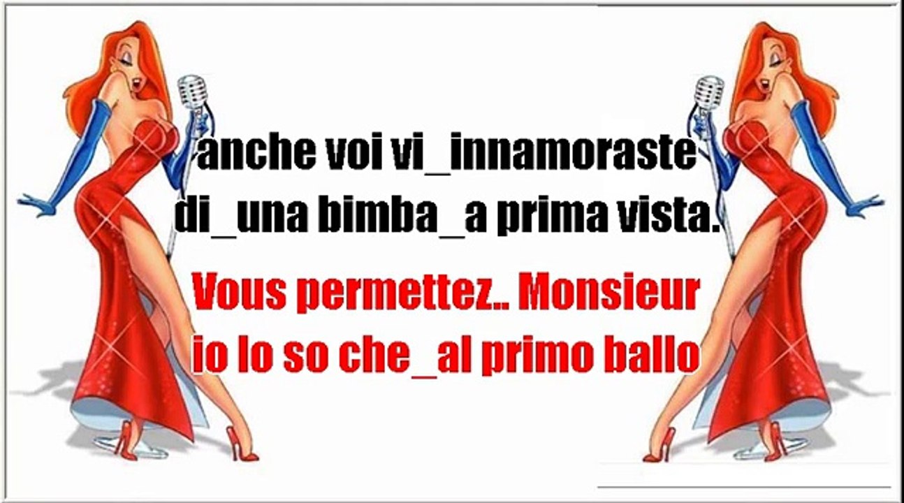 Vous permettez monsieur  - Salvatore Adamo  -  karaoke