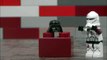 LEGO stop motion animation. Darth Vader's helmet