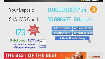 Best Free Bitcoin Cloud Mining موقع لتعدين البتكوين مجانا مع خطة لزيادة الارباح