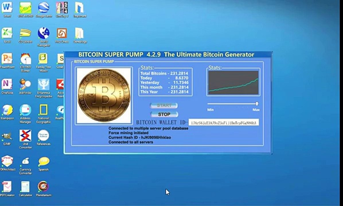 Bitcoin mining made easy- 10 btc per hour from home easily